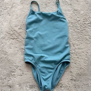 Balera Teal Kids One Piece Swimsuit